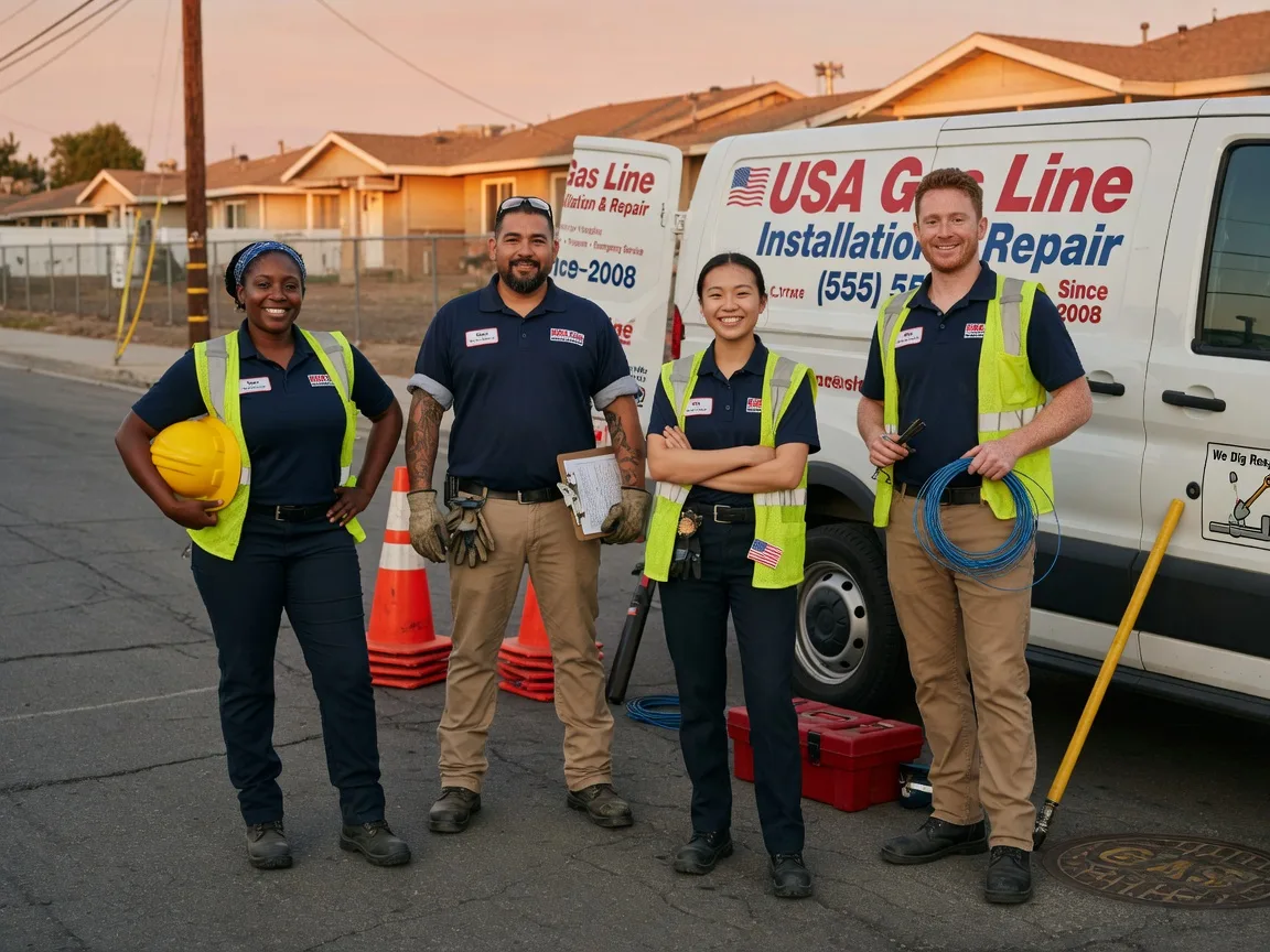 Gas Line Installation company in Mershon, GA